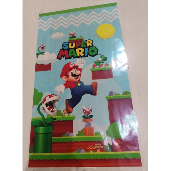 Plastik Kemasan Bahan OPP Printing Super Mario