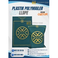 Custom Milky / Clear PE Polymailer Plastic