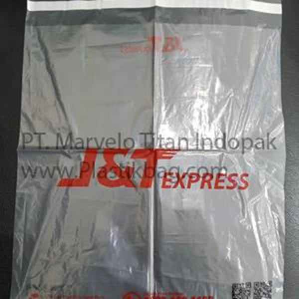 Plastic J & T Express bag production