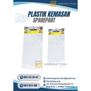 Plastik OPP Seal & Pond Hanger – Kemasan Sparepart & Alat Listrik Profesional