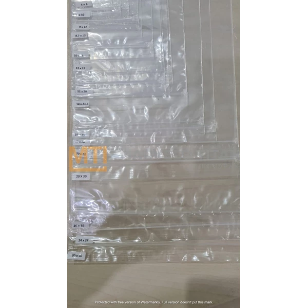 Plastik Klip bahan PP ukuran 8.7 x 13